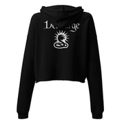 Alchemy of Self Crop Black Hoodie